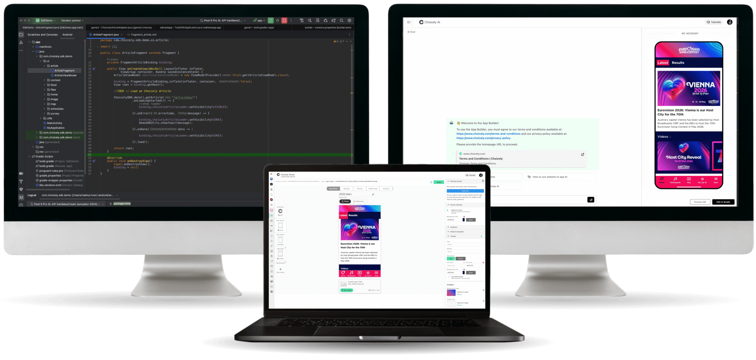 app development Platform Choice